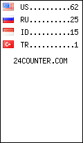 visitors by country counter