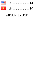 visitors by country counter