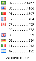 visitors by country counter