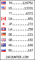 visitors by country counter