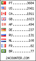 visitors by country counter