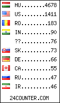 visitors by country counter