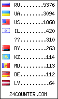 visitors by country counter