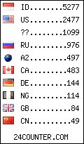 visitors by country counter