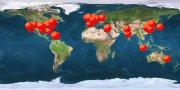World Map Visitors Widget