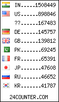 Website Audience by Country