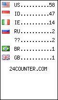 Website Audience by Country