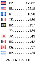 Website Audience by Country