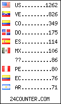 Website Audience by Country