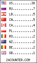 Website Audience by Country