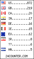 Website Audience by Country